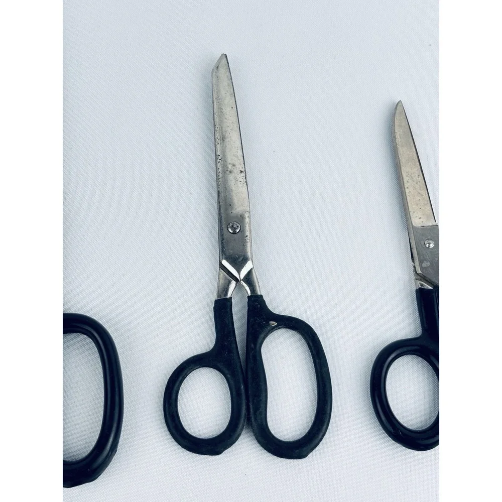 Lot Of Vintage Scissors - Hair- Fabric - Heritage - Verona - USA - Italy Merrill